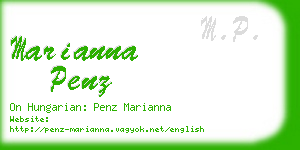 marianna penz business card